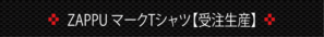ZAPPUダブルジップパーカー